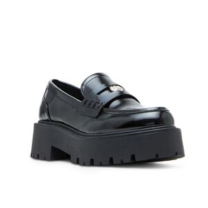 Madden Girl Women's Calistaa Lug Sole Platform Loafer - Like New
